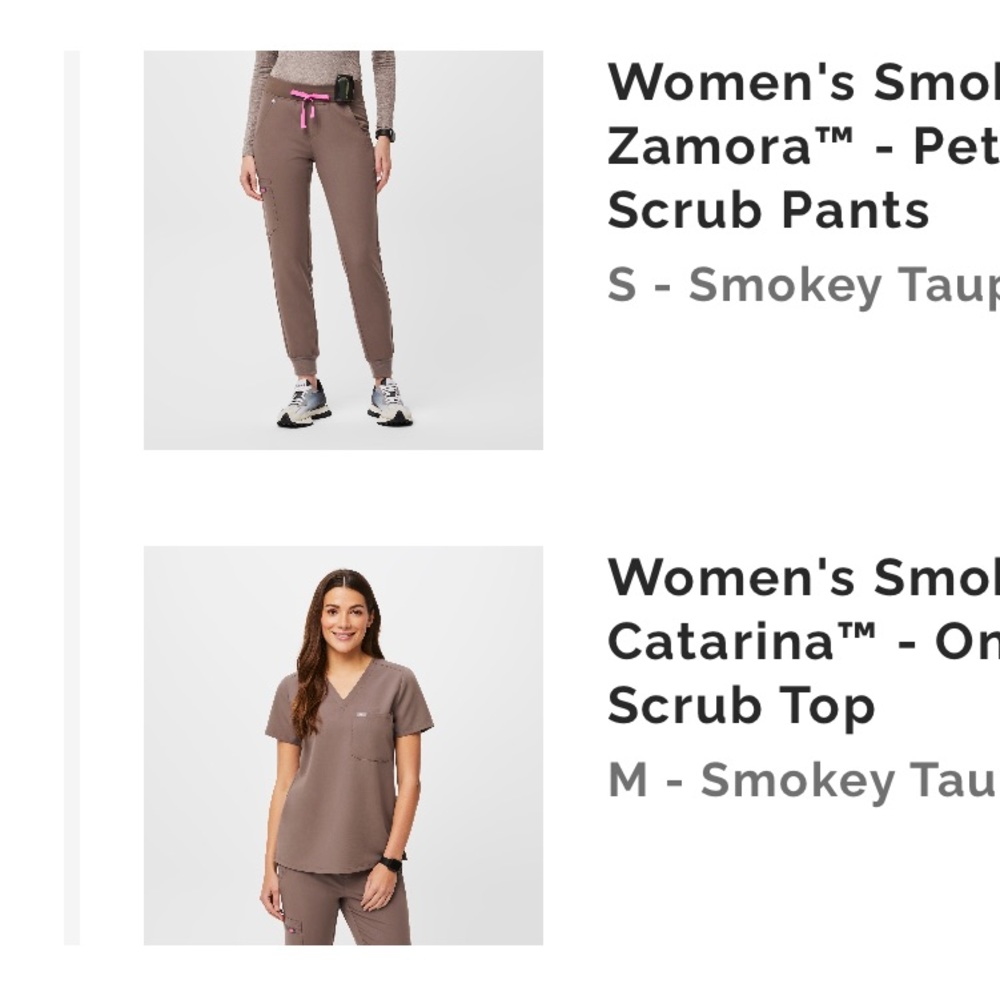 Taupe fig set